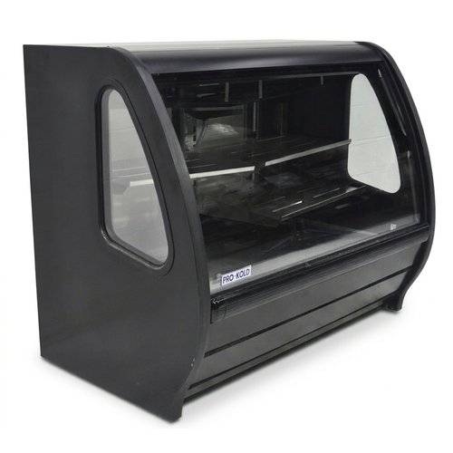 Used Tor-Rey USA TEM150+ 57" Deli Bakery Display Case Cooler 18.3 CuFt Curved Glass