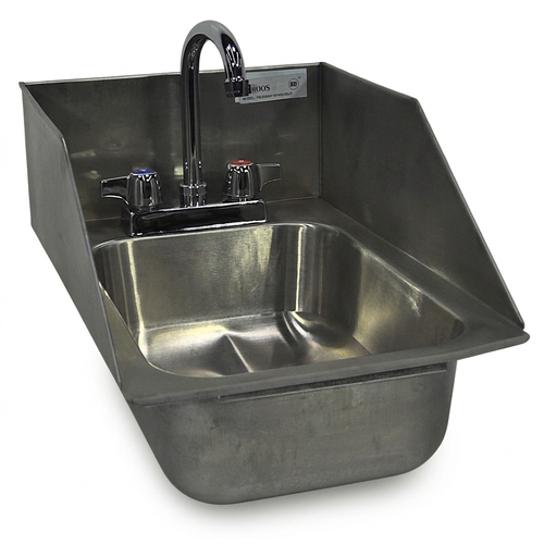 Used John Boos PB-DISINK101405-P-SSLR 1 Compartment Sink w/ 10" x 14" Bowl, 5" Deep