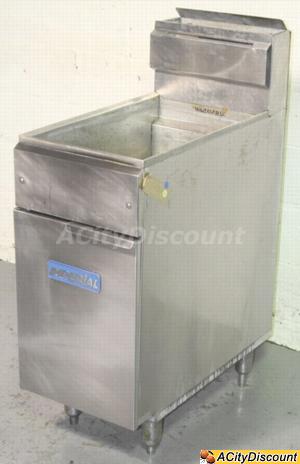 Used Imperial Imperial Single Compartment Gas Deep Fryer Restaurant