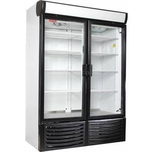 Tor-Rey Refrigeration R-36-PC 36 Cu.Ft Merchandising Cooler W/ Double Sliding Glass Doors