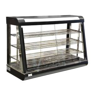 3 Tier Display Warmer 47" Long w/ Thermostat Monitor