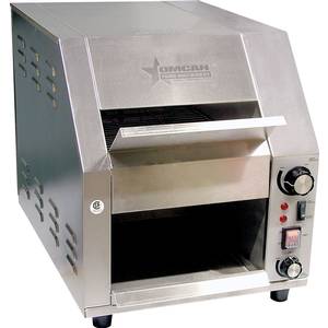 Stainless Steel Conveyor Toaster 300 Slices / Hour