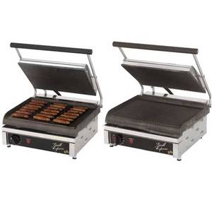 Star GX14I 14in Smooth or Grooved 2-Sided Sandwich Panini Grill 