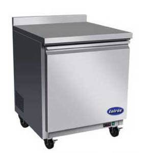 Entree WTR27 Commercial Cooler 6.5 Cu.Ft Work Top Stainless Refrigerator