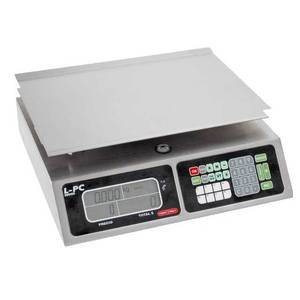 Tor-Rey Electronics LPC-40L Compact Digital Price Computing Scale 40lb Capacity 9"x12"