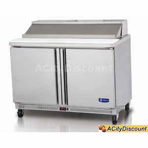 Migali G3-SP48-12 Commercial 48" Stainless Sandwich Prep Unit Cooler 12 Pans