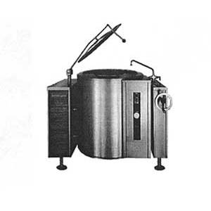 Market Forge FT-40GL 40 Gallon Commercial Gas Steam Jacketed Tilting Kettle