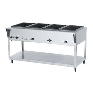 Vollrath 38218 4 Well Electric S/s Hot Steam Food Table 208/240 volts