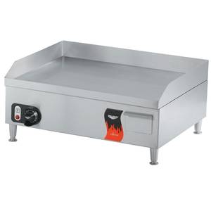 Vollrath 40716 Cayenne 24" Electric Flat Top Griddle Stainless 3000W