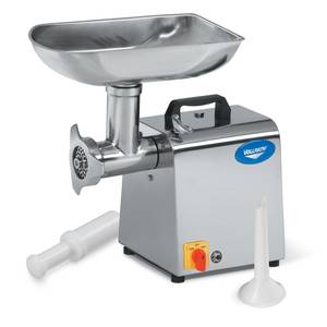 Vollrath 40743 Commercial Meat Grinder #12 Head w/ 2 Grinder Plates 1HP