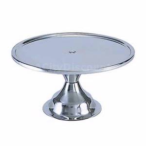 Adcraft CS-13 6ea, 13" Stainless Steel Cake Pastry Stands