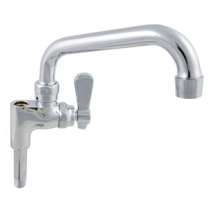 BK Resources BKF-AF-6-G Add-On-Faucet NO LEAD for Pre-Rinse w/ 6in Swing Spout NSF