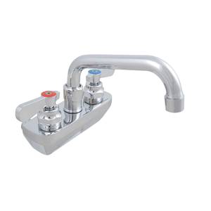 BK Resources BKF-4SM-6-G OptiFlow Solid Body Faucet With 6" Swing Spout