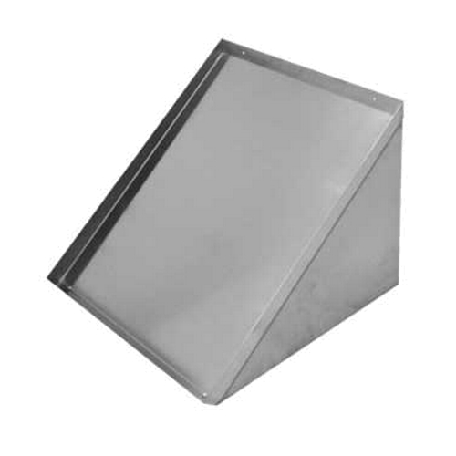 GSW USA DT-WS2422 24" x 22" Wall-Mount Stainless Steel Slanted Rack Shelf