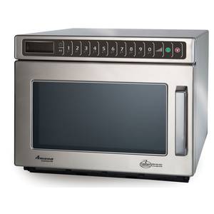 Amana HDC182 1800w Commercial S/s Microwave Oven 0.6 Cu.ft High Volume