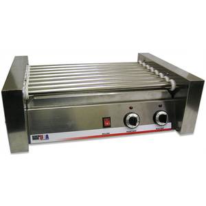 Benchmark 62020 Stainless Hot Dog Roller Grill Fits 20 Hot Dogs 120v