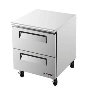 Turbo Air TUR-28SD-D2-N 28" Commercial Undercounter Cooler Refrigerator 2 Drawers