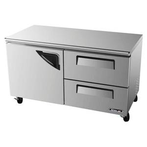 Turbo Air TUR-60SD-D2-N 60" Commercial Undercounter Cooler 2 Drawer Refrigerator