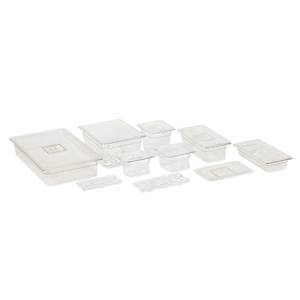 Crestware FP94 Polycarbonate Ninth Size Food Pan 4in Deep