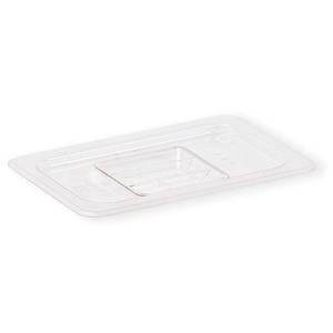 Crestware FPC2 Half Size Polycarbonate Pan Solid Cover