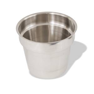 Crestware IP04 4 Quart Round Inset Pans Stainless Steel