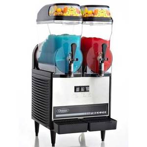 Omega OFS20 Stainless Frozen Granita Margarita Machine Two 3 Gallon Bowl