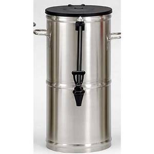 Boswell TD3 3 Gallon Tea Dispenser Round Stainless Steel NSF