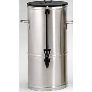 Boswell TD5 5 Gallon Tea Dispenser Round Stainless Steel NSF
