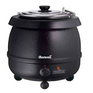 Boswell SK600 Soup Kettle 11 Quart Capacity Black
