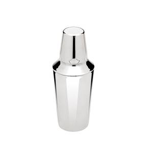 Update International BSH-3PM 16oz Three-Piece Stainless Deluxe Shaker
