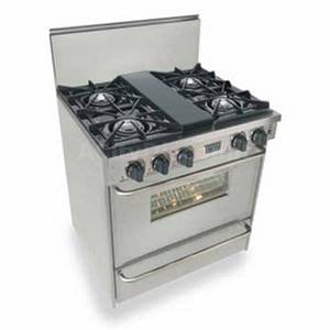 FiveStar T*N260-7BW 30" Residential Stainless Gas 4 Burner Range Convection Oven
