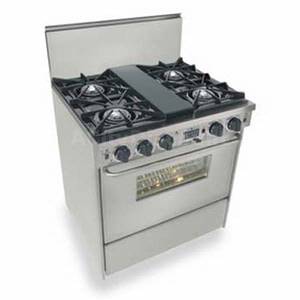 FiveStar T*N275-BW 30" Dual Fuel Stainless Range Convection Oven 4 Open Burners