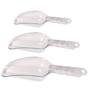 Update International SCP-6C 6oz Clear Polycarbonate Scoops 