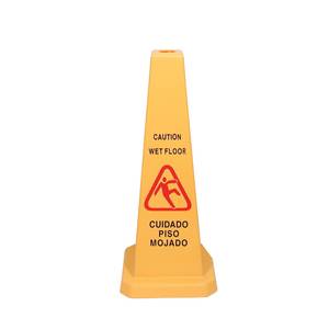 Update International WFC-27 Cone Style Wet Floor Signs 27in x 11in