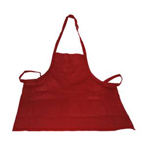 Crestware BABU Burgundy Bib Apron 2 Pocket