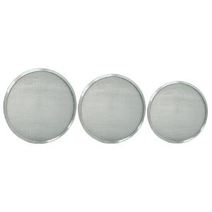 Update International PS-12 12in Aluminum Pizza Screen Seamless Rim