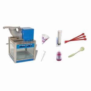 Benchmark 720** Snow Bank Snow Cone Machine with Snow Cone Starter Kit
