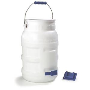 Carlisle 1287502 2ea Plastic Ice Transport Bucket White NSF