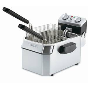 Waring WDF1500B 15lb Counter Top Deep Fryer Electric - 208V