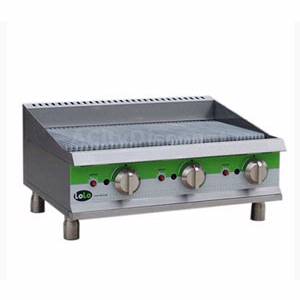 LoLo LG36MPF 36" Natural Gas Griddle Counter Top Manual Controls