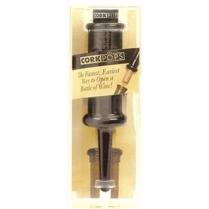 Cork Pops 12237 Wine Opener Black