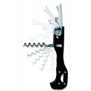 Franmara 2028 BU BLACK Two-Step Corkscrew Quik-Snap Black