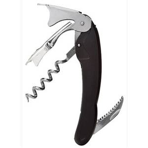 Franmara 3191 C BLACK 4.5" Two Lever Corkscrew Black
