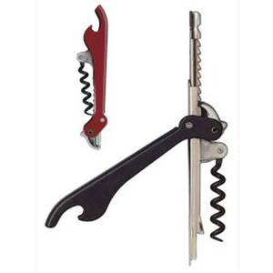 Franmara 5200 BX BLACK 5" Puigpull Corkscrew with Foil Cutter Black