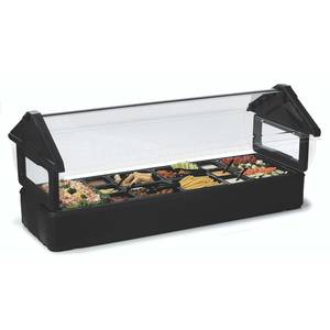 Carlisle 660103 6ft Salad Food Bar Table Top Portable w/ Sneeze Guard