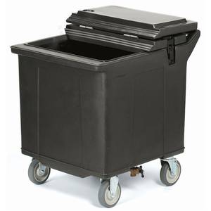 Carlisle IC2254 Cateraid Mobile 29" Tall Ice Caddy w/ 4 Swivel Casters