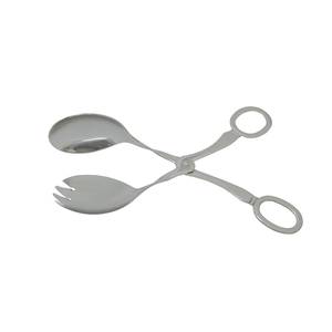 Update International SST-09 9in Stainless Steel Salad Scissor Buffet Tongs