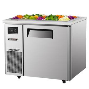 Turbo Air JBT-36-N 36" Refrigerated Buffet Display Table Stainless With Casters