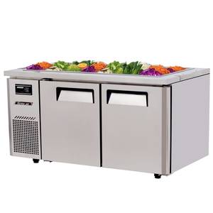 Turbo Air JBT-60-N 60" Refrigerated Buffet Display Table Stainless w/ Casters