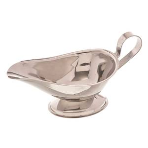 Browne Foodservice 515061 8 oz. Gravy Boat Stainless